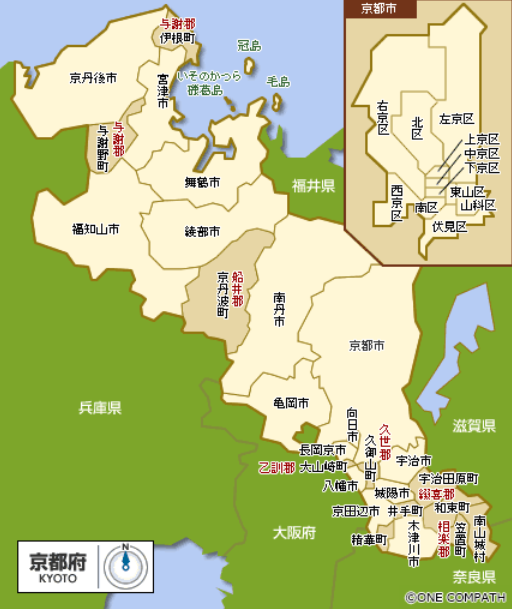 京都府地域